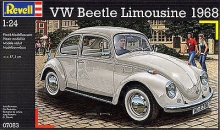 REVELL 07083 VW BEETLE LIMOUSINE 1968 1:24