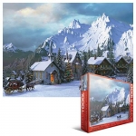 EUROGRAPHICS 6000-0426 ROCKY MOUNTAIN CHRISTMAS PUZZLE 1000 PIEZAS