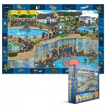 EUROGRAPHICS 6100-0543 CRAZY AQUARIUM PUZZLE 100 PIEZAS