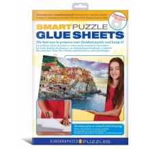 EUROGRAPHICS 8955-0101 9105 INDIVIDUAL SMART PUZZLE GLUE SHEETS 8 SHEETS