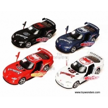 KINSMART 5039DF 5 PULG DODGE VIPER GTS R W FLAME