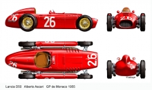 MAGAZINE FOR12 LANCIA ASCARI 1955 D50 F1
