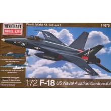 MINICRAFT 11673 1:72 F 18 USN BICENTENNIAL