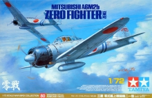 TAMIYA 60780 1:72 MITSUBISHI A 6 M2B ( ZEKE ) ZERO FIGHTER