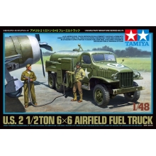 TAMIYA 32579 1:48 US AIRFIELD FUEL TRUCK 2 1:2 TON 6X6