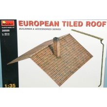 MINIART 35555 EUROPEAN TILED ROOF 1:35