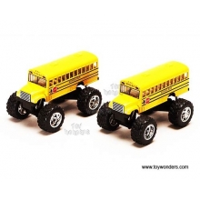 KINSMART 5108D 5PULG SCHOOL BUS OFF ROAD