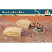 ITALERI 6148 DESERT WELL AND TENTS 1:72