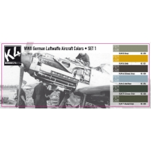 K4 WWII GERMAN LUFTWAFFE AIRCRAFT COLORS SET 1