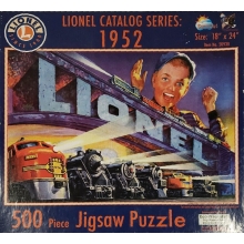 SUNSOUT 20930 LIONEL CATALOG SERIES 1952 PUZZLE 500 PIEZAS