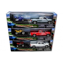 NEWRAY 19535 1:43 CHEVROLET SILVERADO PICK UP WITH