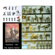 PEGASUS 7267 1:72 AIR AGAINST FASCISM, 16 PIECE SET