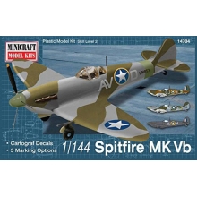MINICRAFT 14704 1:144 SPITFIRE VB USAAF RAF W 2 MARKING OPTIONS