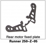 WALKERA RUNNER 250 Z 05 REAR MOTOR FIXED PLATE