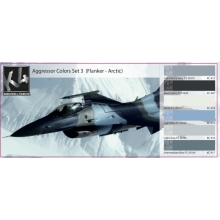 K4 AGGRESSOR COLORS SET 3 ( FLANKER - ARTIC )