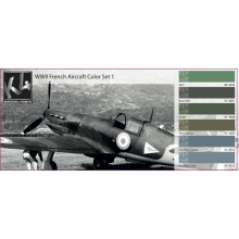 K4 WWII FRENCH AIRCRAFT COLOR SET 1