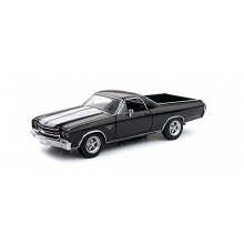 NEWRAY 71883B 1:25 1970 CHEVROLET EL CAMINO SS ( LIGHT BLUE )