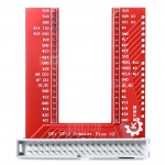 ZMXR U-SHAPED GPIO BREADBOARD EXPANSION BOARD FOR RASPBERRY PI B+ RED