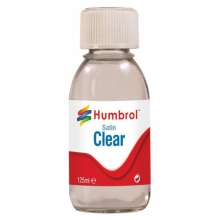 HUMBROL AC7435 HUMBROL SATIN CLEAR 125ML BOTTLE