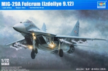 TRUMPETER 01674 MIG 29 FULCRUM 9.12