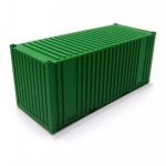 FRATESCHI 20754 SINGLE CONTAINER GREEN