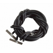 FRATESCHI 41659 TERMINAL JOINERS W BLACK WIRE 35CM ( 6 PCS )