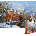 EUROGRAPHICS 6000-0669 HOLIDAY LIGHTS BY DOMINIC DAVISON PUZZLE 1000 PIEZAS