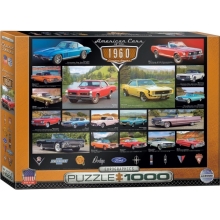 EUROGRAPHICS 6000-0677 AMERICAN CARS OF THE 1960S PUZZLE 1000 PIEZAS