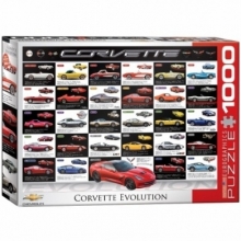 EUROGRAPHICS 6000-0683 CORVETTE EVOLUTION PUZZLE 1000 PIEZAS