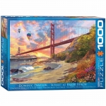 EUROGRAPHICS 6000-0697 SUNSET AT BAKER BEACH PUZZLE 1000 PIEZAS