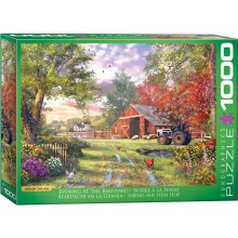 EUROGRAPHICS 6000-0715 EVENING AT THE BARNYARD PUZZLE 1000 PIEZAS