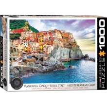 EUROGRAPHICS 6000-0786 MANAROLA CINQUE TERRE ITALY PUZZLE 1000 PIEZAS