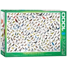 EUROGRAPHICS 6000-0821 THE WORLD OF BIRDS PUZZLE 1000 PIEZAS