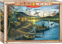 EUROGRAPHICS 6000-0862 ABRAHAM HUNTER AUTUMN RETREAT PUZZLE 1000 PIEZAS