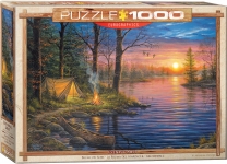 EUROGRAPHICS 6000-0863 EVENING MIST BY ABRAHAM HUNTER PUZZLE 1000 PIEZAS