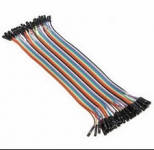 ZMXR 30CM FEMALE TO FEMALE 40PIN SOLDERLESS JUMPER BREADBOARD WIRES