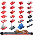 ZMXR KEYES KT0027 24 PCS RED BOARD SENSORS LEARNING SUITE