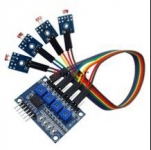 ZMXR 5V 4 CHANNEL PHOTOSENSITIVE RESISTANCE SENSOR MODULE