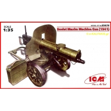 ICM 35676 SOVIET MAXIM MACHINE GUN 1941 1:35