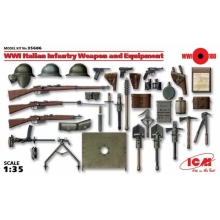 ICM 35686 WWI ITALIAN INFANTRY AND EQUIPMENT 1:35