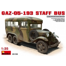 MINIART 35156 GAZ 05 193 STAFF BUS 1:35