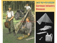 DRAGON 6695 1:35 GERMAN INFANTRY ( 3 ) W BIVOUAC