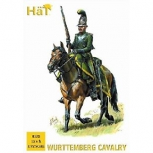 HAT 8175 1:72 NAPOLEONIC WURTTEMBERG CAVALRY ( 12 MTD )