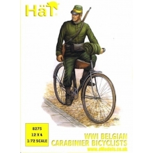 HAT 8275 1:72 WWI BELGIAN CARABINIER BICYCLISTS ( 12 )