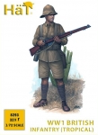 HAT 8293 1:72 WWI BRITISH INFANTRY IN KHAKI DRILL ( TROPICAL )