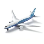REALTOY RT7474 DREAMLINER B 787-8 AIRLINER ( 5 PULG WINGSPAN ) ( DIE CAST )