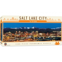 MASTERPIECES 71592 SALT LAKE CITY PUZZLE 1000 PIEZAS PANO