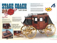 LATINA 20340 MAQUETA EN MADERA STAGE COACH 1848 HERITAGECOLLECTION