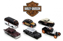 MAISTO 15380 1:64 H D CUSTOM CARS HARLEY DAVIDSON SURTIDO