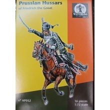 HAT 52 1:72 WATERLOO 7 YEARS WAR PRUSSIAN HUSSARS OF FRIEDRICH THE GREAT ( 8 MTD )